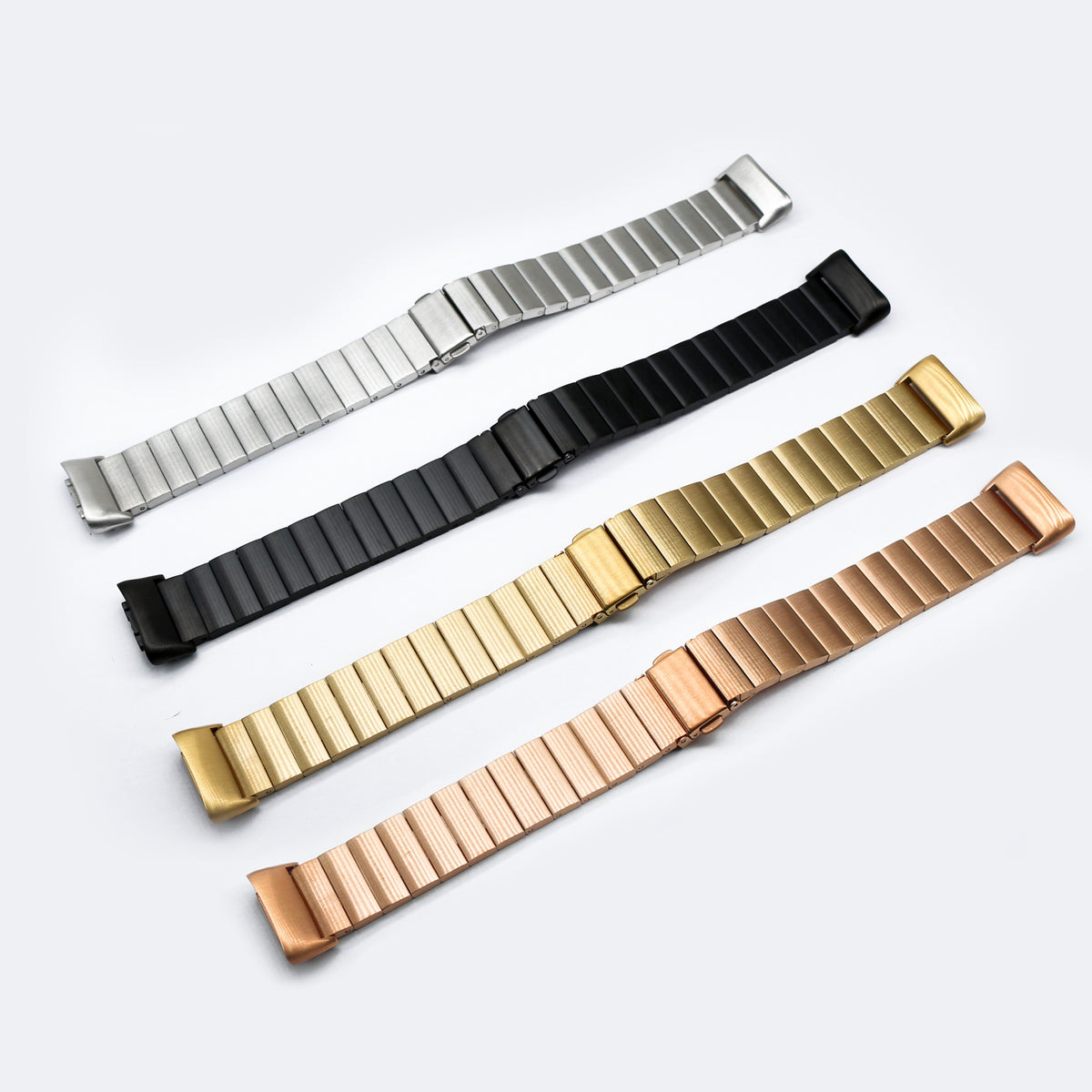 Ceramic Stainless Steel Fitbit Charge 5 Bands-OzStraps