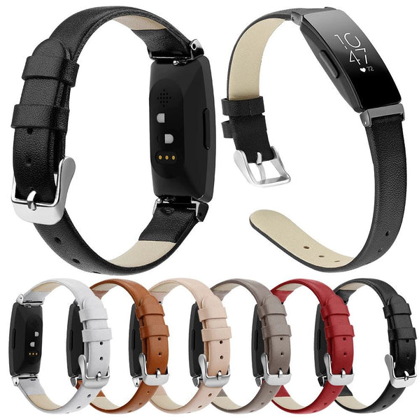 Leather Fitbit Inspire HR Ace 2 Band OzStraps