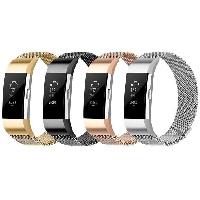 Magnetic Milanese Loop Stainless Steel Replacement Bands For Fitbit Charge 2  Strap Slang From Ivylovme, $2.67