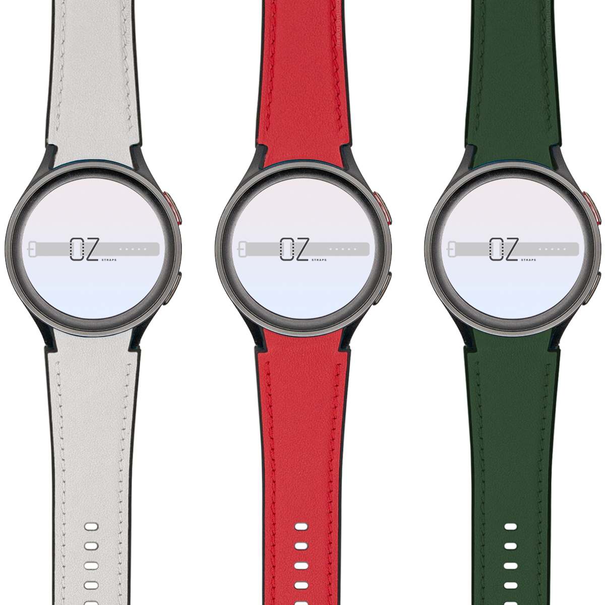 Hybrid Leather Samsung Galaxy Watch Band-OzStraps
