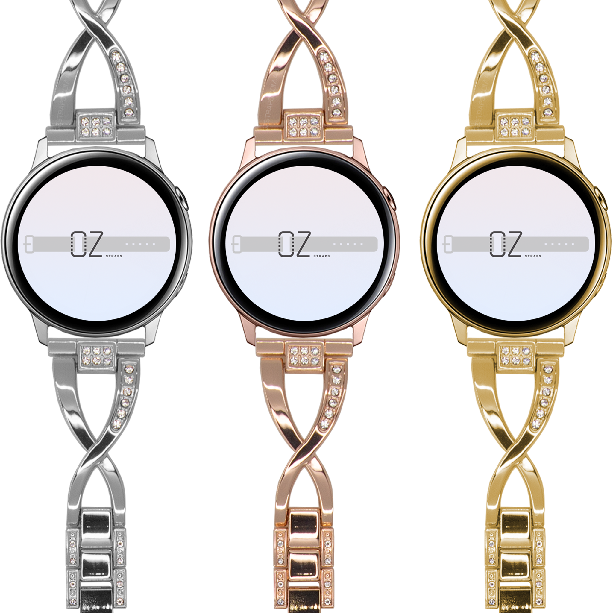 G-Link Rhinestones Bracelet For Fitbit Luxe