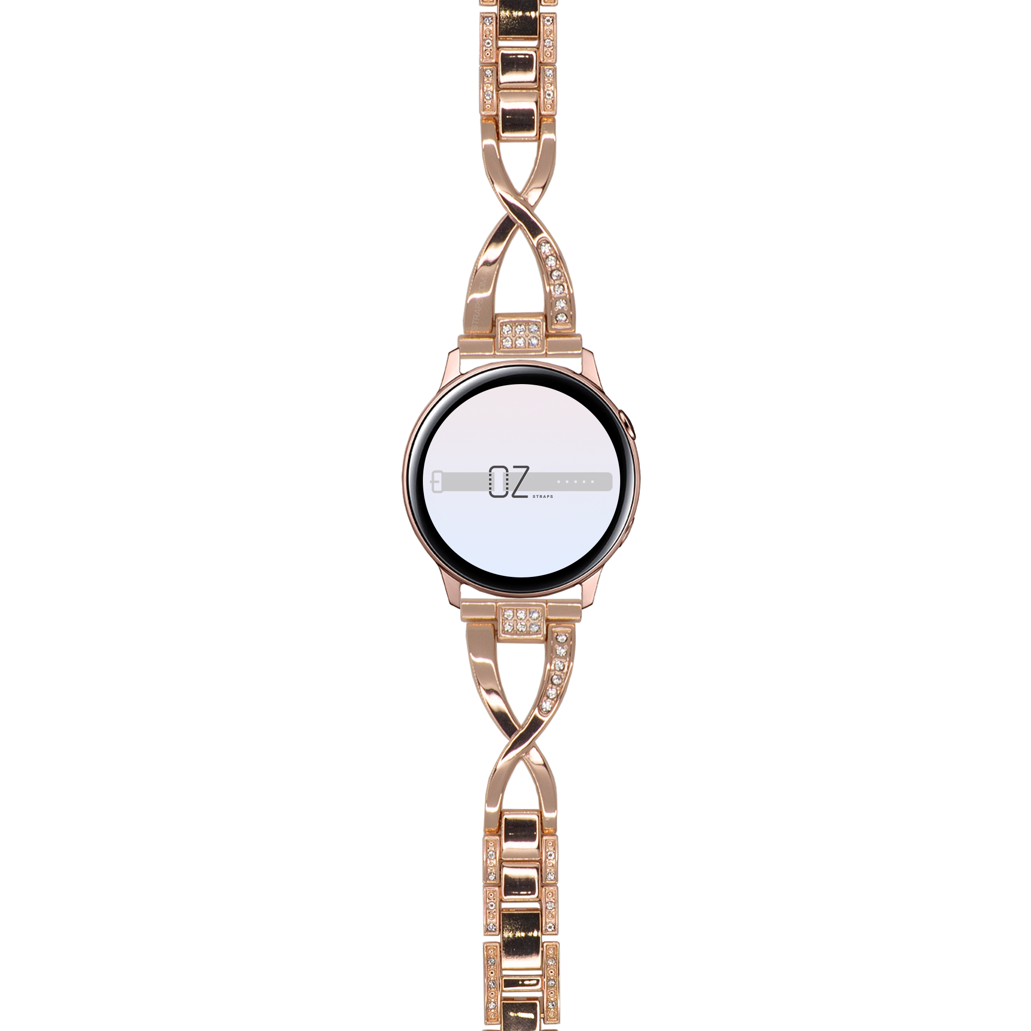 Fossil Gen 6 44mm Leather Strap With Glitter - Gold - Unisex