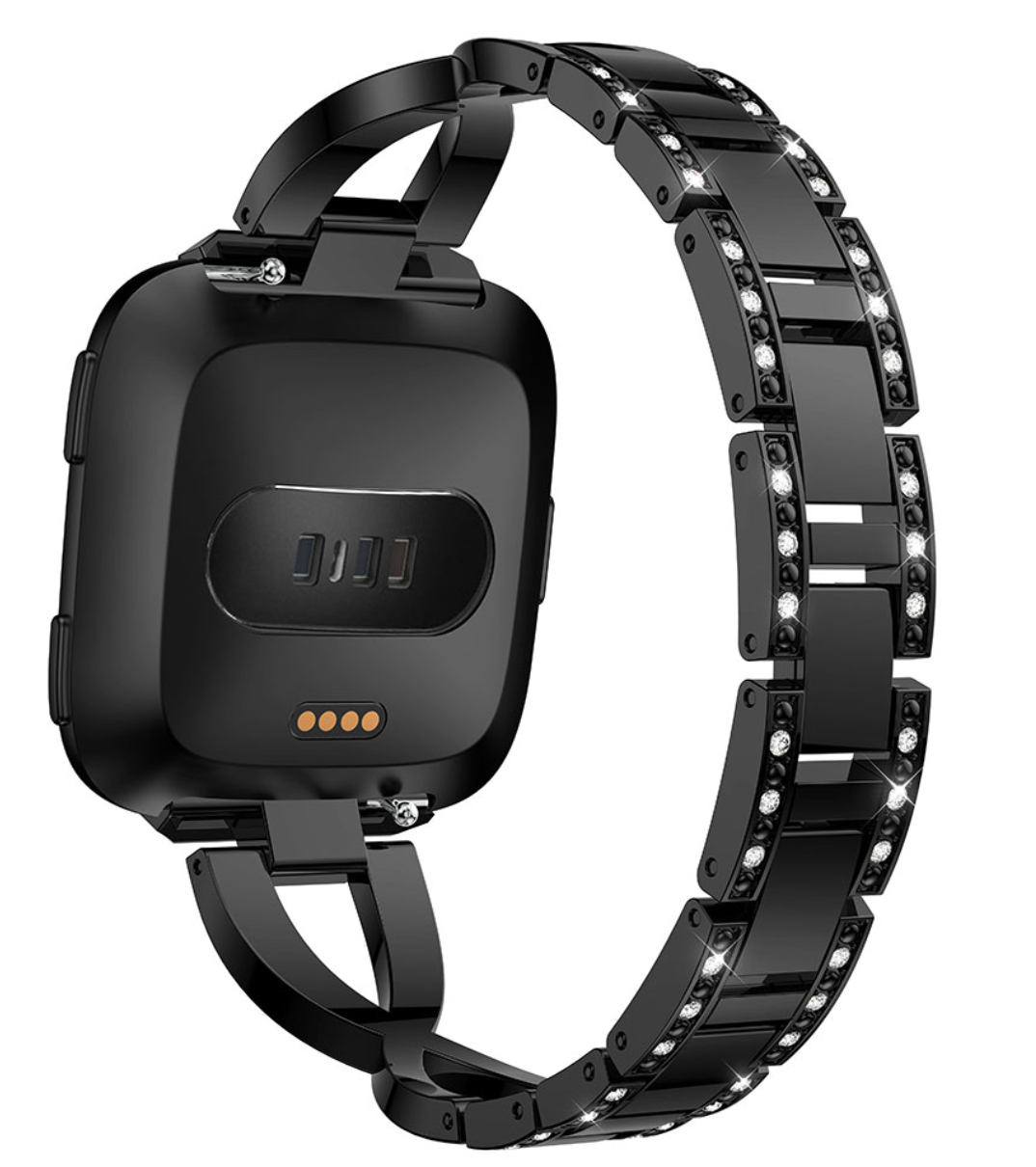 Stainless steel fitbit versa 2025 band