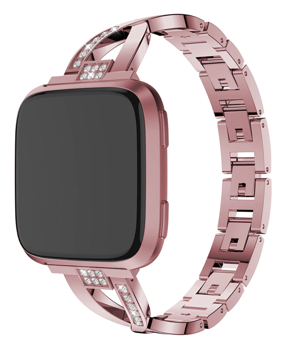 Infinity Stainless Steel Fitbit Versa Band OzStraps