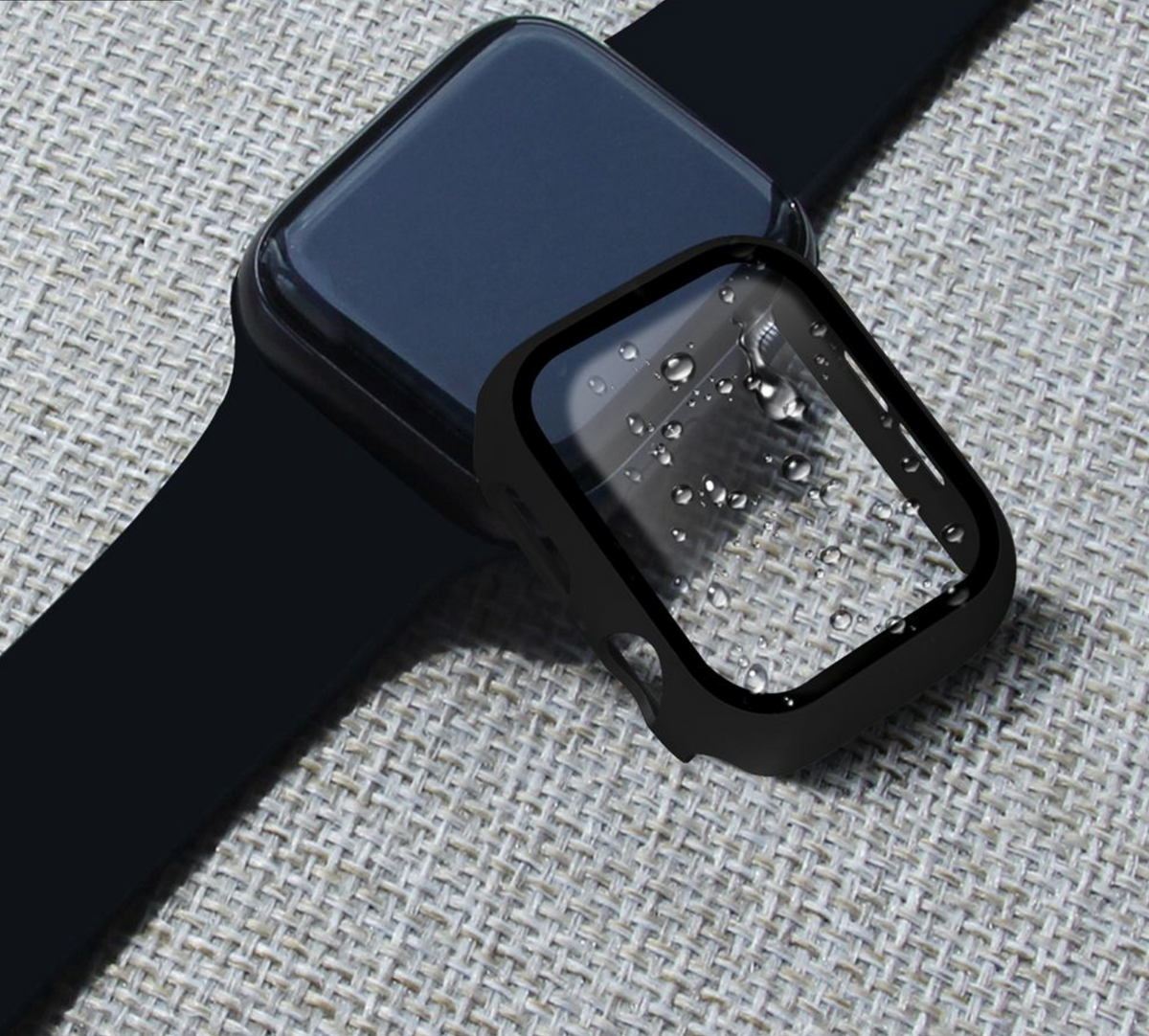 Apple Watch Hybrid Cover (Tempered Glass + Case Protector) | OzStraps