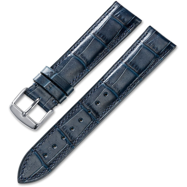 Boston Blue Leather Watch Straps Australia OzStraps